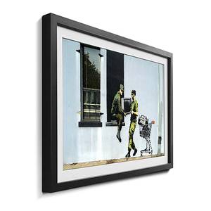 Quadro TV Loving Army Legno massello di abete - Multicolore