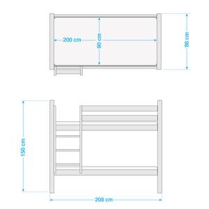 Etagenbett Jelle Star Wars Clone Wars 90 x 200cm