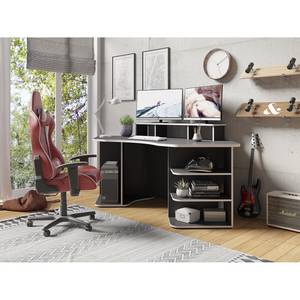 Bureau d’angle Crosswoods I Anthracite / Blanc