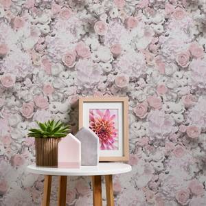 Vliesbehang Bloemen I Vlies - Babyroze