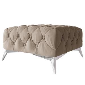 Repose-pieds Laviva I Microfibre - Microfibre Enza: Cappuccino - Largeur : 80 cm