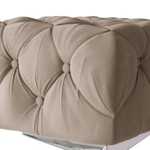 Repose-pieds Laviva I Microfibre - Microfibre Enza: Cappuccino - Largeur : 80 cm