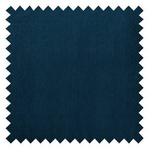 Gestoffeerde hocker Laviva I fluweel - Velours Ravi: Marineblauw - Breedte: 80 cm