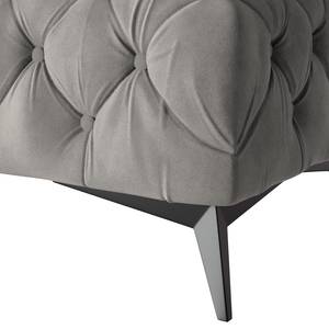 Repose-pieds Laviva I Velours - Velours Ravi: Taupe - Largeur : 120 cm