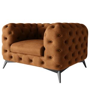 Fauteuil Laviva I Microfibre - Microfibre Priya: Cognac