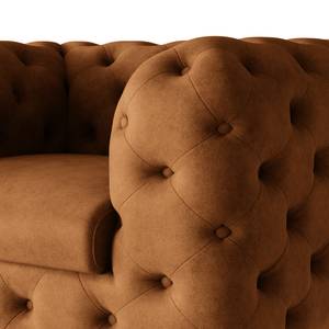 Fauteuil Laviva I Microfibre - Microfibre Priya: Cognac