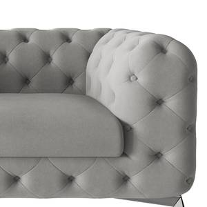 Sofa Laviva I (2-Sitzer) Microfaser - Microfaser Enza: Grau