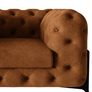 Fauteuil Laviva II Microfibre - Microfibre Priya: Cognac