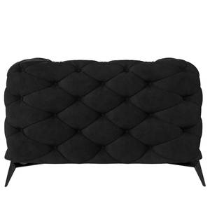 Fauteuil Laviva I Velours - Velours Ravi: Noir