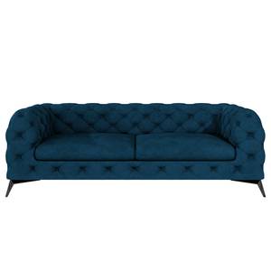 Sofa Laviva I (2,5-Sitzer) Samt - Samt Ravi: Marineblau