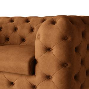 Sofa Laviva I (2-Sitzer) Microfaser - Microfaser Priya: Cognac