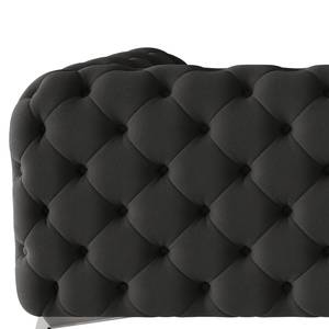 Canapé Laviva I (3 places) Microfibre - Microfibre Enza: Anthracite