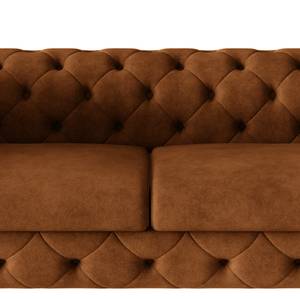 Canapé Laviva I (2-3 places) Microfibre - Microfibre Priya: Cognac