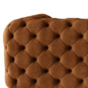 Canapé Laviva I (2-3 places) Microfibre - Microfibre Priya: Cognac