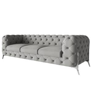 Sofa Laviva II (3-Sitzer) Microfaser - Microfaser Enza: Grau