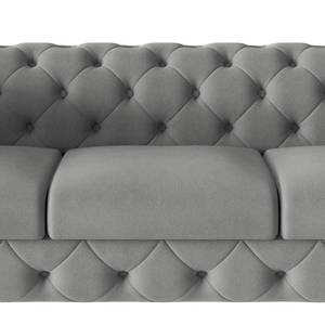 Sofa Laviva II (3-Sitzer) Microfaser - Microfaser Enza: Grau