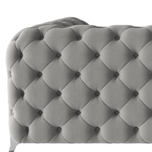 Sofa Laviva II (3-Sitzer) Microfaser - Microfaser Enza: Grau