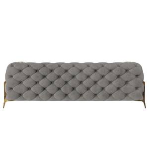 Bank Laviva II (2,5-zits) fluweel - Velours Ravi: Taupe