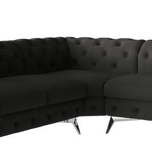 Ecksofa Laviva VI Microfaser - Microfaser Enza: Anthrazit - 323 x 200 cm