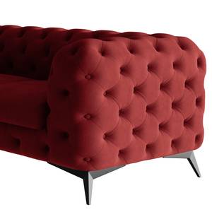 Ecksofa Laviva VI Samt - Samt Ravi: Bordeaux - 323 x 200 cm