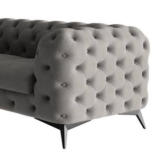 Ecksofa Laviva VI Samt - Samt Ravi: Taupe - 323 x 200 cm