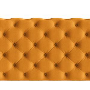 Ecksofa Laviva V Microfaser Enza: Safran - 323 x 200 cm - Ausrichtung links