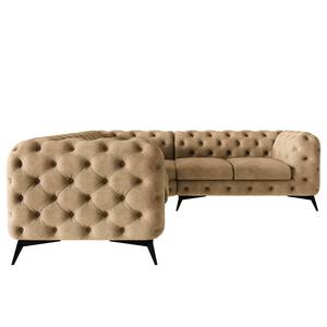 Ecksofa Laviva III Microfaser - Microfaser Priya: Beige - 262 x 262 cm