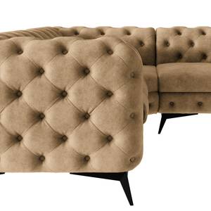 Ecksofa Laviva III Microfaser - Microfaser Priya: Beige - 262 x 262 cm