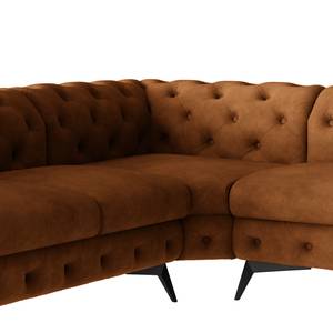 Ecksofa Laviva III Microfaser - Microfaser Priya: Cognac - 323 x 200 cm