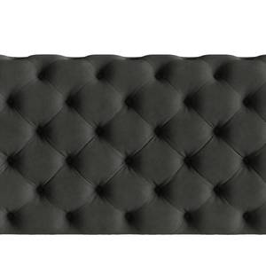 Ecksofa Laviva V Samt Ravi: Anthrazit - 323 x 200 cm - Ausrichtung links