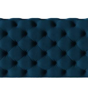 Ecksofa Laviva V Samt Ravi: Marineblau - 323 x 200 cm - Ausrichtung rechts