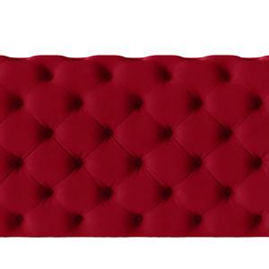 Ecksofa Laviva V Samt Ravi: Rot - 323 x 200 cm - Ausrichtung rechts