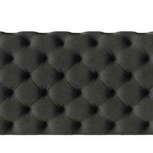 Ecksofa Laviva V Samt Ravi: Anthrazit - 323 x 200 cm - Ausrichtung rechts