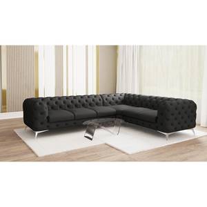 Ecksofa Laviva VI Microfaser - Microfaser Enza: Anthrazit - 323 x 262 cm