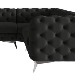 Ecksofa Laviva VI Microfaser - Microfaser Enza: Anthrazit - 323 x 262 cm