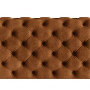 Canapé d’angle Laviva V Microfibre - Microfibre Priya: Cognac - 323 x 200 cm - Alignement à gauche