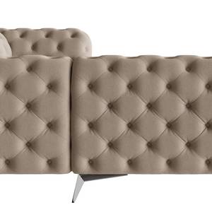 Ecksofa Laviva VI Microfaser - Microfaser Enza: Cappuccino - 323 x 262 cm