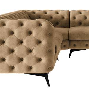 Ecksofa Laviva VI Microfaser - Microfaser Priya: Beige - 323 x 262 cm