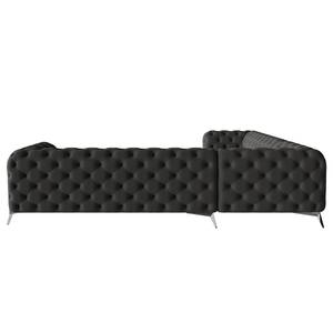 Ecksofa Laviva IV Microfaser - Microfaser Enza: Anthrazit - 323 x 323 cm - Gleichschenklig