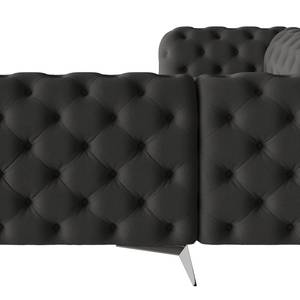 Ecksofa Laviva IV Microfaser - Microfaser Enza: Anthrazit - 323 x 323 cm - Gleichschenklig