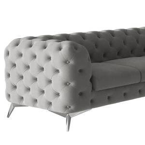 Ecksofa Laviva III Microfaser - Microfaser Enza: Grau - 323 x 323 cm