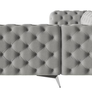 Ecksofa Laviva III Microfaser - Microfaser Enza: Grau - 323 x 323 cm