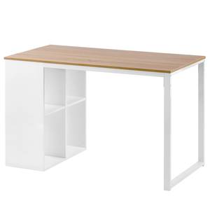 Schreibtisch Arsen Eiche Dekor / Weiß