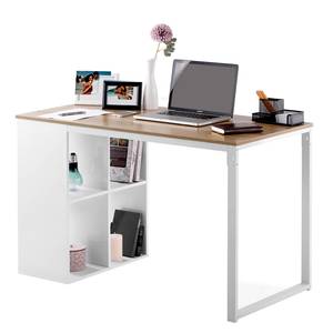 Schreibtisch Arsen Eiche Dekor / Weiß