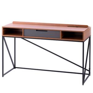 Bureau Del Walnoothouten look/zwart