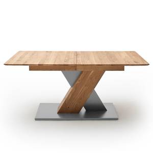 Table Covina (extensible) - Chêne sauvage - Largeur : 140 cm - Gris