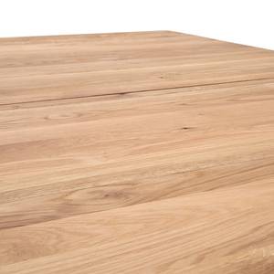 Table Covina (extensible) - Chêne sauvage - Largeur : 180 cm - Noir