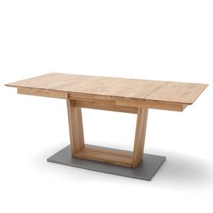 Table Dixiana Chêne sauvage - Largeur : 180 cm - Gris