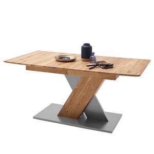 Table Covina (extensible) - Chêne sauvage - Largeur : 180 cm - Gris