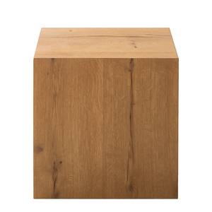 Tavolino Cubus I (2) Impiallacciatura in vero legno - Rovere - Quercia